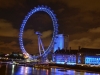 London Eye bei Nacht