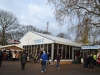 Schlittschuh Bahn auf dem Londoner Weihnachtsmarkt