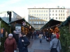 Buden auf dem Christkindlmarkt