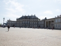 Schloss Amalienborg mit vielen Besuchern