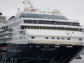 Bug der Mein Schiff 1 im Hamburger Hafen