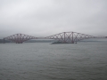 Forth Bridge im Nebel