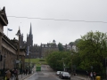 Blick die Straße zur Royal Mile hoch
