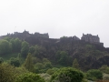 Edinburgh Castle im Nebel