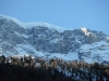Berge mit Schnee