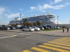 AIDAbella im Hafen Quebec