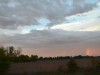 Sonnenuntergang auf dem weg nach Indianapolis 1