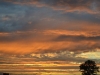 Sonnenuntergang auf dem weg nach Indianapolis 10