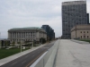 Leerer Park in Cleveland