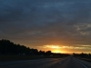 Sonnenuntergang auf dem weg nach Indianapolis 2