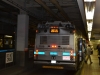 Diesel und Strom Bus in Boston