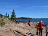 Blick aufs Meer am Thunder Hole