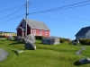 rotes Haus in Peggy Cove