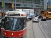 Straßenbahn Torontos von vorne