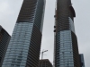 Zwei Hochhäuser in Toronto im Bau