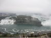 Noch einmal der Blick vom Skylon Tower auf die gesamten Niagara Fälle