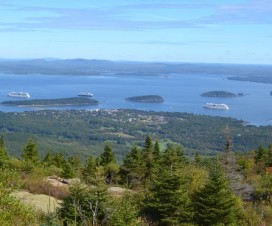 Blick vom Cadillac Mountain