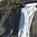 Montmorency Wasserfall in Quebéc