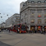 Weihnachtlich Geschmückte Straßen in London