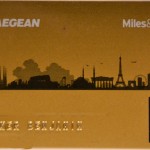 Miles and Bonus AEGAN gold Karte