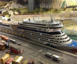 AIDA Blu im Miniatur Wunderland Hamburg