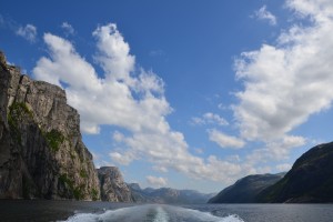 Durch den Lysefjord