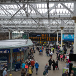 Wartehalle Bahnhof Edinburgh