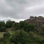 Tattoo Arena und Edinburgh Castle