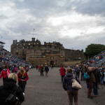 Edinburgh Tattoo vor dem Castle