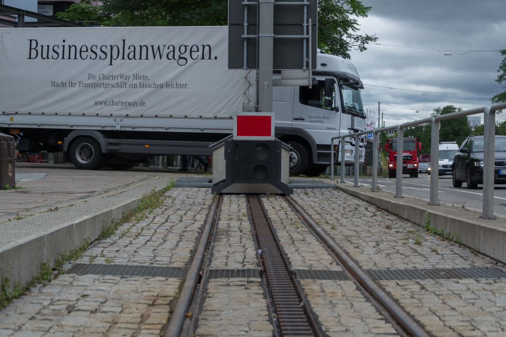 Hier geht's für die Zahnradbahn nicht weiter