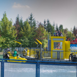 Spaßbereitendes Boot Fahrgeschäft im Legoland
