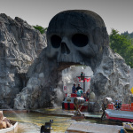Es wird naß - Bootsattraktion im Legoland Deutschland