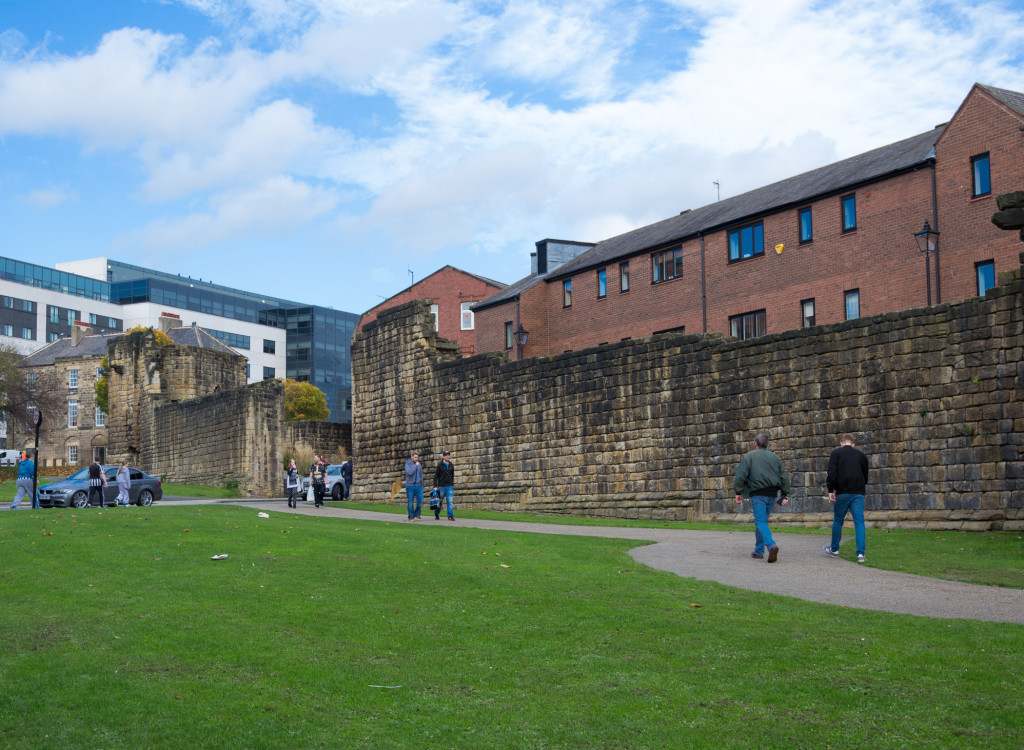 Stadtmauer von Newcastle