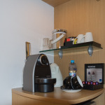 Nespresso Maschine im Zimmer des Novotel Bristol City Centre