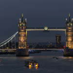 Tower Bridge London bei Nacht