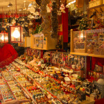 Sehr traditionelle Spielwaren auf dem Christkindlesmarkt
