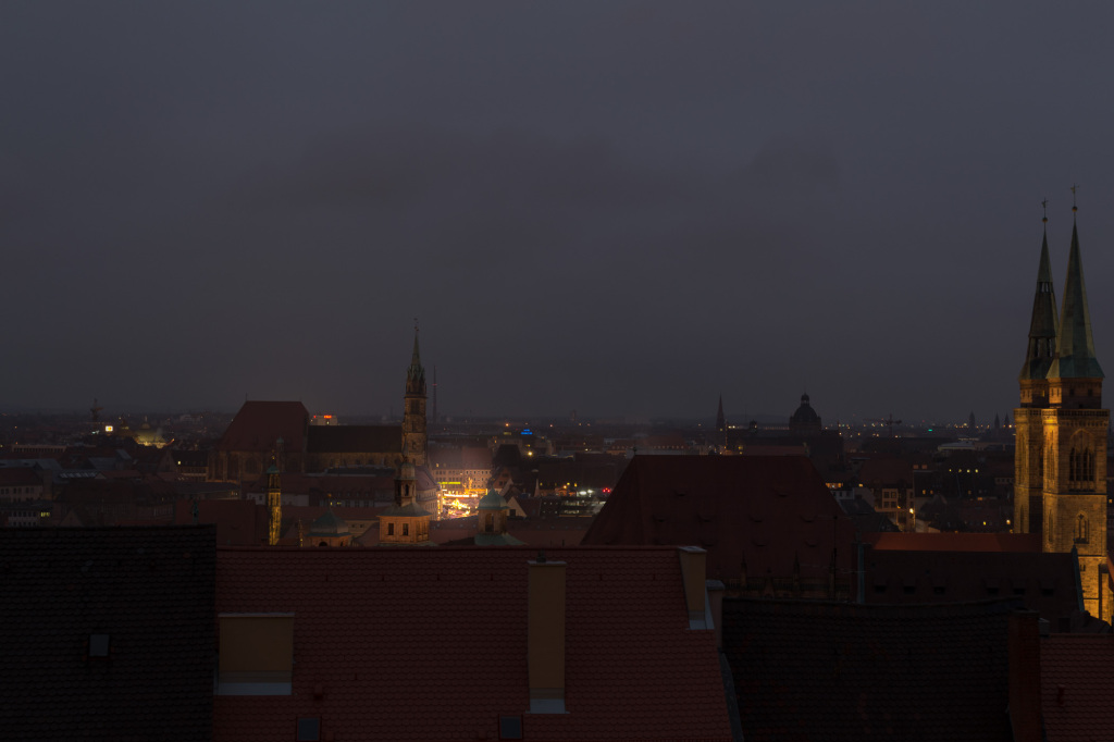 Leuchtender Christkindlesmarkt in Nürnberg