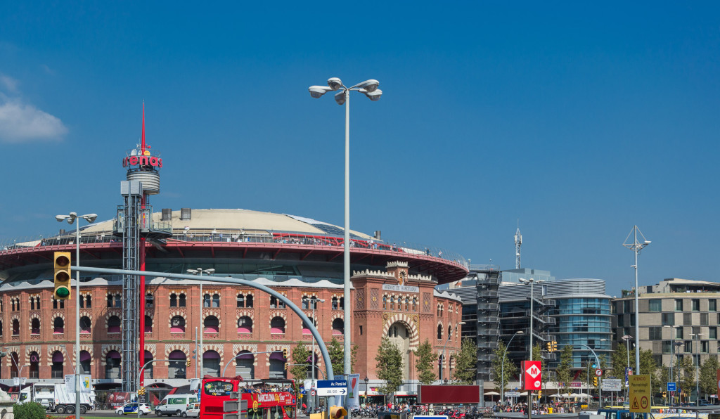 Arenas de Barcelona ehemalige Stierkampf Arena, jetzt Einkaufszentrum