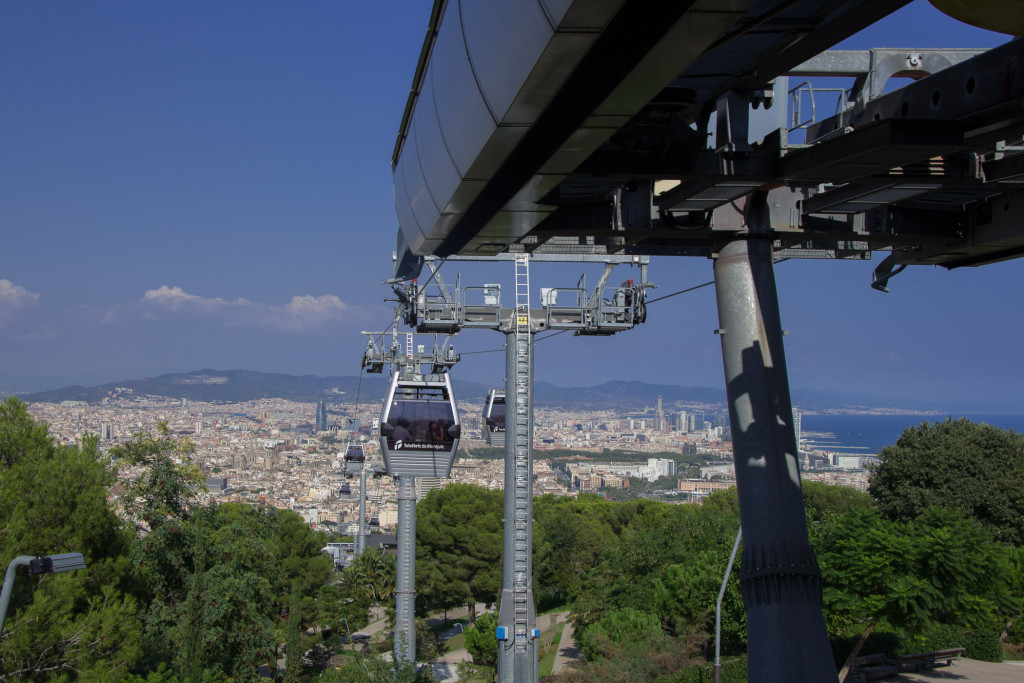 Seilbahn auf den Montjuic