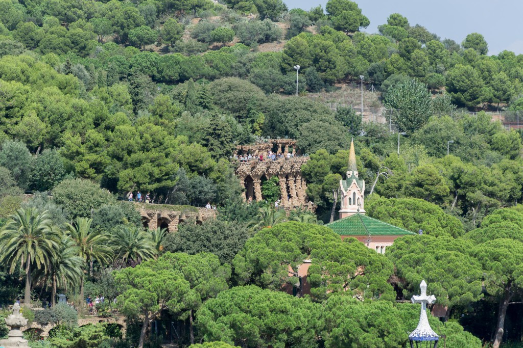 Park Güel - verschwungene Wege