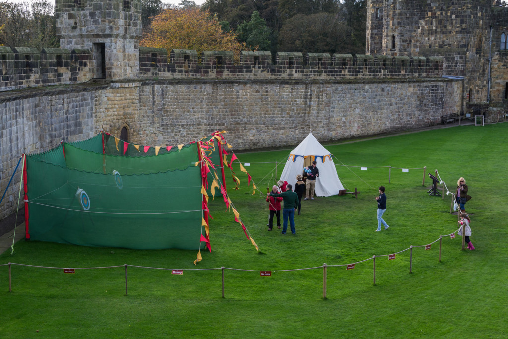 Bogenschießen in Alnwick Castle