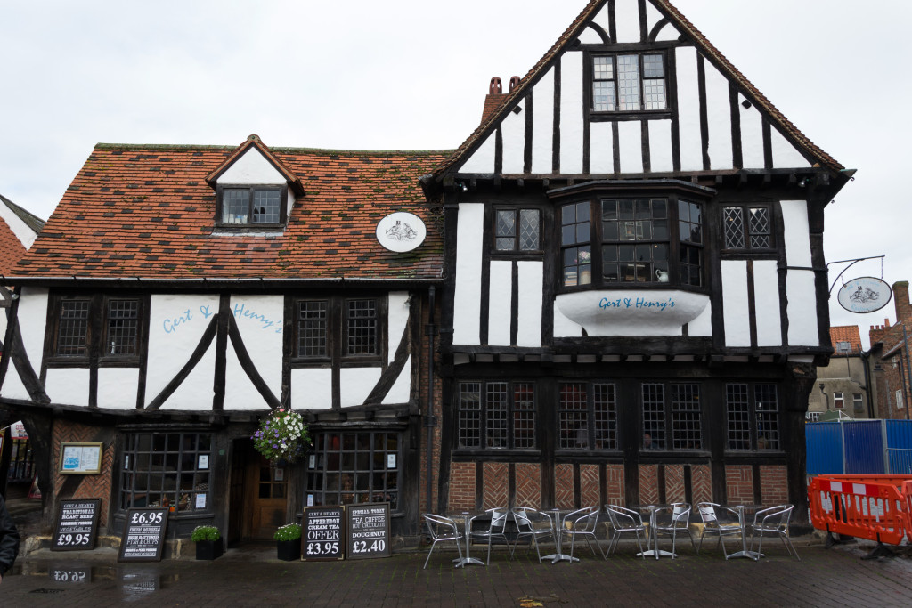 Fachwerk Haus in der Innenstadt von York - Gert & Henry's