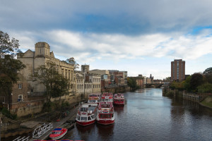 River Ouse mit Blick auf York