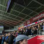 Bei Cardiff City FC darf im Stadion auch während des Spieles noch gestanden werden.