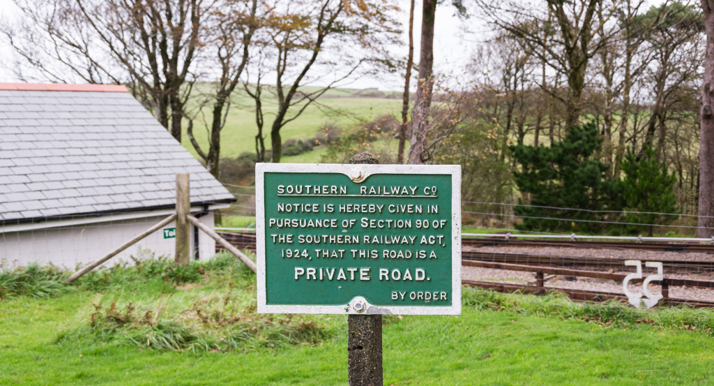 Southern Railway Schild