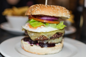 Gourmet Burger Kitchen - Kiwi Burger