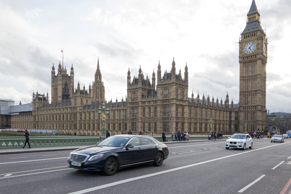 Big Ben und Westminster Bridge