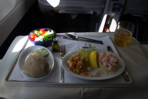 Business Class bevorzugen? Für das Essen auf jeden Fall!