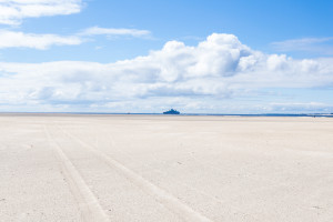 Sylt Fähre vor Rømø Südstrand