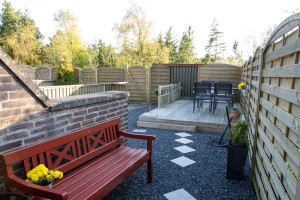 Sitzplatz auf der Terasse - Ferienhaus Römö